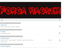 Tablet Screenshot of forcas-hacker.blogspot.com