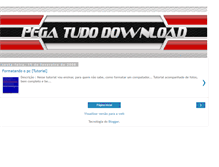 Tablet Screenshot of pegatudodownload.blogspot.com