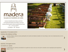 Tablet Screenshot of maderaeventos.blogspot.com