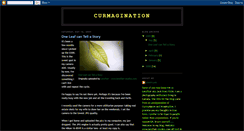 Desktop Screenshot of curmagination.blogspot.com