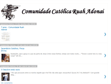 Tablet Screenshot of comunidaderuahadonai.blogspot.com