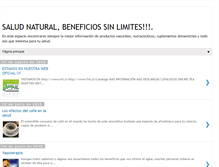 Tablet Screenshot of fnlproductosnaturales.blogspot.com