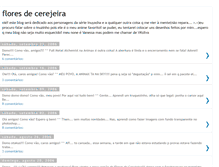 Tablet Screenshot of floresdecerejeira.blogspot.com