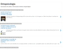 Tablet Screenshot of cienciaontopsicologica.blogspot.com