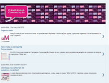 Tablet Screenshot of campanhacomunicacao.blogspot.com