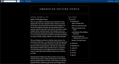 Desktop Screenshot of americansecurefence.blogspot.com