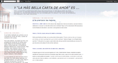 Desktop Screenshot of bellacartadeamor.blogspot.com