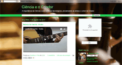 Desktop Screenshot of ciencia-religiao.blogspot.com