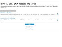 Tablet Screenshot of bmw-csl.blogspot.com