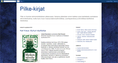 Desktop Screenshot of pilkekirjat.blogspot.com