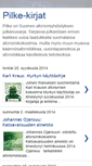 Mobile Screenshot of pilkekirjat.blogspot.com