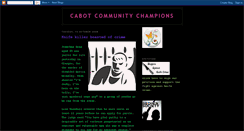 Desktop Screenshot of communityagainstknifecrime.blogspot.com