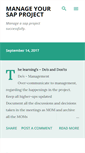 Mobile Screenshot of managesapproject.blogspot.com