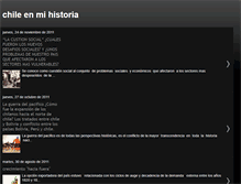 Tablet Screenshot of chileenmihistoria.blogspot.com