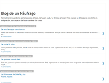 Tablet Screenshot of naufragoaladeriva.blogspot.com