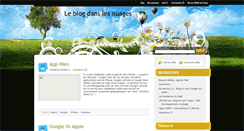 Desktop Screenshot of leblogdanslesnuages.blogspot.com