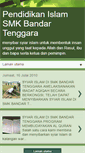 Mobile Screenshot of pendidikanislamdismkbt.blogspot.com