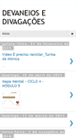 Mobile Screenshot of devaneiosdeproaline.blogspot.com
