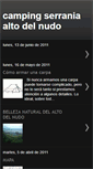 Mobile Screenshot of campingserraniaaltodelnudo.blogspot.com