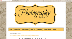 Desktop Screenshot of bonsphotography.blogspot.com