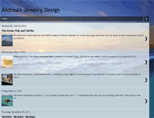 Tablet Screenshot of andreasjewelrydesign.blogspot.com