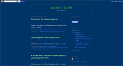 Desktop Screenshot of jasonsclips.blogspot.com