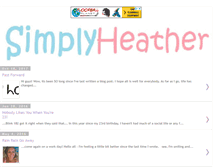 Tablet Screenshot of heatherfrostx.blogspot.com