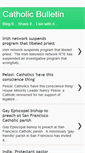 Mobile Screenshot of catholic-bulletin.blogspot.com