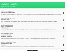 Tablet Screenshot of catholic-bulletin.blogspot.com