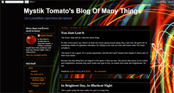 Desktop Screenshot of mystik-tomato.blogspot.com