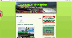 Desktop Screenshot of al-hanief.blogspot.com