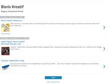 Tablet Screenshot of bisnis-kreati-f.blogspot.com