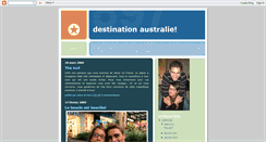 Desktop Screenshot of destinationaustralie08.blogspot.com
