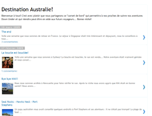 Tablet Screenshot of destinationaustralie08.blogspot.com