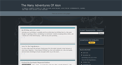 Desktop Screenshot of aion-adventures.blogspot.com