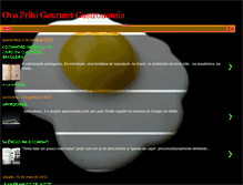 Tablet Screenshot of ovofritogourmet.blogspot.com