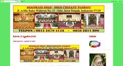 Desktop Screenshot of dekorasi-solo.blogspot.com