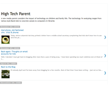 Tablet Screenshot of hightechparent.blogspot.com