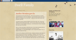 Desktop Screenshot of doellfamily.blogspot.com