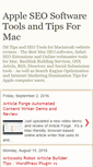 Mobile Screenshot of macseotips.blogspot.com