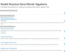 Tablet Screenshot of darulhikmah.blogspot.com