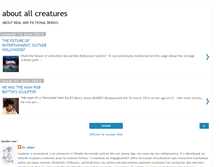Tablet Screenshot of aboutallcreatures.blogspot.com