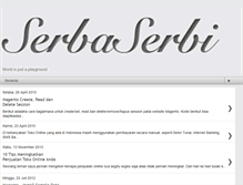 Tablet Screenshot of deserbaserbi.blogspot.com