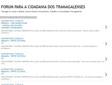 Tablet Screenshot of forumparaacidadaniadostramagalenses.blogspot.com