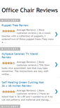 Mobile Screenshot of officechair-reviews.blogspot.com