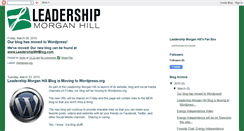 Desktop Screenshot of leadershipmorganhill.blogspot.com