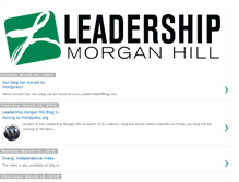 Tablet Screenshot of leadershipmorganhill.blogspot.com