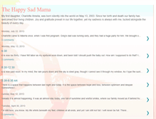 Tablet Screenshot of happy-sadmama.blogspot.com