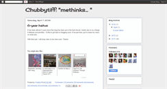 Desktop Screenshot of chubbytiffsays.blogspot.com