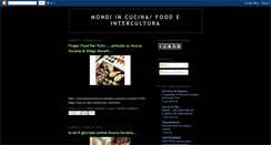 Desktop Screenshot of mondincucina.blogspot.com